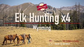 Trophy Bull Elk Hunts in Wyoming [upl. by Korns]