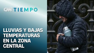 Lluvias y bajas temperaturas pronosticadas para la zona central  CNN Tiempo [upl. by Daney]