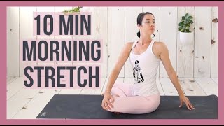 10 min Morning Yoga Stretch for Beginners  Energy Boost Yoga [upl. by Munsey]