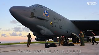 Global Strike Command B52H Stratofortress 23rd EBS BTF [upl. by Roswell300]