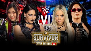 Rhea Ripley amp Iyo Sky vs Liv Morgan amp Raquel Rodriguez Full Match WWE Survivor Series 2024 [upl. by Ahseel240]