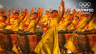 The sound of 2008 people drumming to the same beat  Opening Ceremony Beijing 2008 [upl. by Tnahsarp]