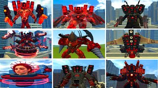 NEW UPGRADE MYTHIC SPEAKERMAN VS ASTRO MOTHERSHIP ALL SKIBIDI TOILET 177 BOSSES In Garrys Mod [upl. by Htebazileharas]