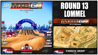 2023 MXBGP PRO MOTOCROSS  ROUND 13 LOMMEL [upl. by Zullo]