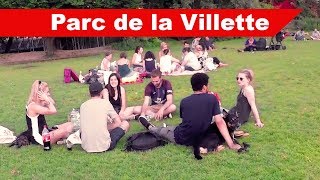 Summer in Paris 2018  Parc de la Villette Walking Tour [upl. by Peri584]