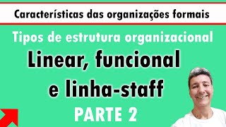 Tipos de estruturas organizacional parte 2 [upl. by Gilletta]