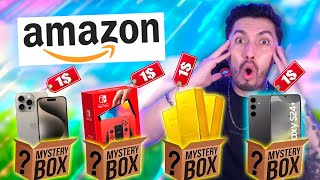 COMPRÉ TODAS LAS CAJAS MISTERIOSAS DE AMAZON DEVOLUCIONES A 1…… GANE UN IPHONE [upl. by Toombs256]