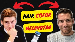 How melanotan changed the color of my hair permanently [upl. by Enortna]