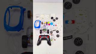 Mini Car Powered by DC motor  Remote control car  Remote car  remote wali car  DC motor RC car [upl. by Platas]