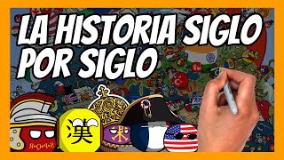 ✅ La HISTORIA DEL MUNDO siglo a siglo  La historia desde el Siglo I al Siglo XX [upl. by Rotce]