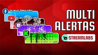 Cómo configurar alertas en Streamlabs para OBS [upl. by Meeks]