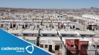 En Ciudad Juárez son abandonadas 100 mil casas debido a la inseguridad [upl. by Cole756]