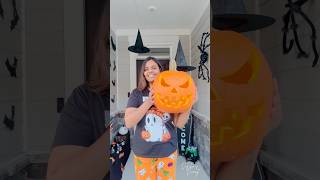 Halloween కి Pumpkin carving 🎃 minivlog shorts halloween telugu usa reels funnyshorts [upl. by Uis]