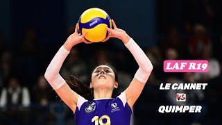 이다영 Le Cannet 🆚 Quimper  LAF R19 03Feb24 [upl. by Ronyar]