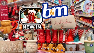 OMG 🤯 BampM NEW CHRISTMAS RANGE IS OUT‼️COME SEE 🥳 Shop With Me 🤩 Gifts Decor amp More 🎅🏻 [upl. by Ana]