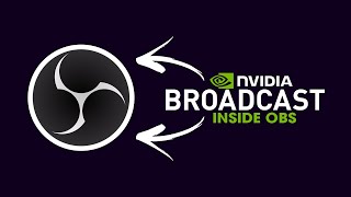 Adding NVIDIA BROADCAST into OBS  Noise Removal amp Echo Removal [upl. by Secunda]