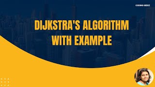 Dijkstras algorithm  Single Source Shortest Path Algorithm [upl. by Napier]