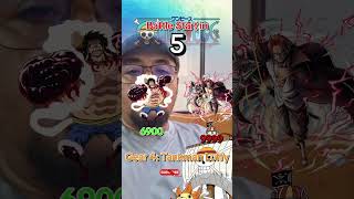 Luffy vs shanksluffyonepiecegame [upl. by Siroval253]