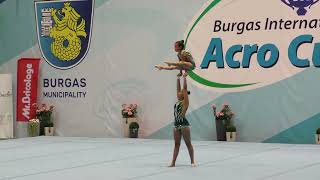 Burgas International Acro Cup Part 1 [upl. by Lorita855]