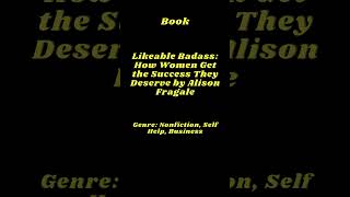 Likeable Badass by Alison Fragale  books booktok [upl. by Polloch27]