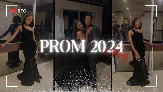 Prom 2024 🪩🖤  GRWM  VLOG [upl. by Agace]