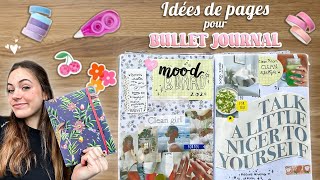 IDÉES DE PAGES à ajouter ABSOLUMENT dans son BULLET JOURNAL [upl. by Josee609]