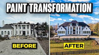 Renovating a Burned Down Mansion Transforming the Yard And Landscape [upl. by Lombardi611]