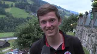 Michael Gregoritsch grüßt aus dem Trainingslager in Österreich [upl. by Gipson]