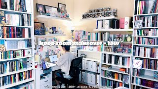 kpop room makeover  tour ✮ reorganizing my 1000 album collection adding shelves redecorating [upl. by Boucher]