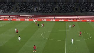 Algérie 11 Angola  Coupe dAfrique des Nations  Moments forts du match complet Efootball PES 2021 [upl. by Lowery]