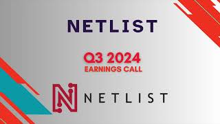 Netlist NLST Q3 2024 Earnings Call [upl. by Arracahs]