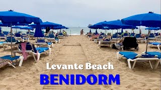 Getting to Levante Beach from Benidorm Bus Station Spain 🏖️Walking Tour [upl. by Htidra]