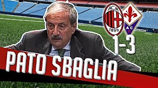 DIRETTASTADIO 7GOLD  DS 7Gold  MILAN FIORENTINA 13 PATO SBAGLIA RIGORE [upl. by Nallac]