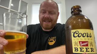 USA BEER REVIEW 2 Coors  Banquet [upl. by Osmo]