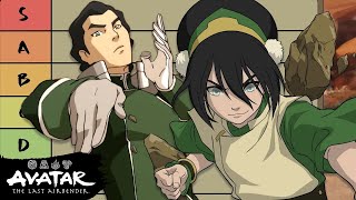 Earthbender Tier List ⛰️  Avatar The Last Airbender [upl. by Thorlie146]