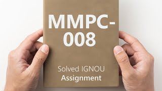 MMPC008 Solved Assignment 202425 Information System for Managers ignousolvedassignment ignou [upl. by Fontes]