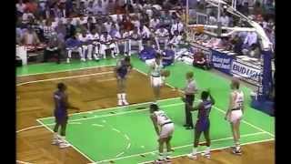 1987 NBA ECF DETROIT BOSTON Game 5 [upl. by Herschel]