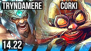 TRYNDAMERE vs DARIUS TOP  700 games 837  EUW Master  1419 [upl. by Anitsirhk727]