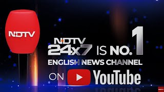 NDTV 24x7 Becomes Number 1 English News Channel On YouTube [upl. by Belmonte699]