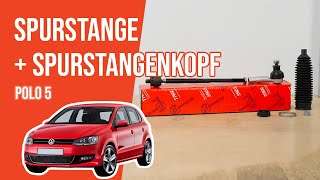 Wie Polo 5 Spurstange Spurstangenkopf wechseln 🚗 [upl. by Pastelki747]