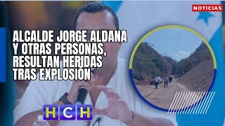 Alcalde Jorge Aldana y otras personas resultan heridas tras explosión fallida en represa San José [upl. by Iman172]