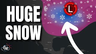 HUGE SNOW Totals Are Possible Later This Month [upl. by Coletta]