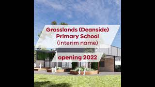 Grasslands Deanside Primary School interim name – school design [upl. by Hildegaard]