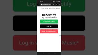 How To Get Receiptify From Spotify NEW UPDATE November 2022 [upl. by Lifton]