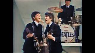 The Beatles Ed Sullivan Show 9 February 1964 Evening Colorized Video [upl. by Armanda798]