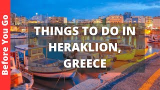 Heraklion Greece Travel Guide 10 BEST Things To Do In Heraklion [upl. by Alset341]