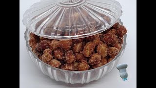 Recette des cacahuètes caramélisées [upl. by Casey735]