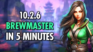 5 MIN Guide To 1026 Brewmaster Monk GOD [upl. by Berriman]