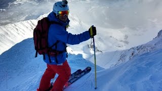 Big Couloir  Big Sky Montana  Gopro [upl. by Franza]