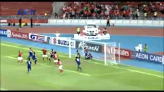 Highlight Indonesia vs Laos AFF Suzuki Cup 2012 [upl. by Frey]